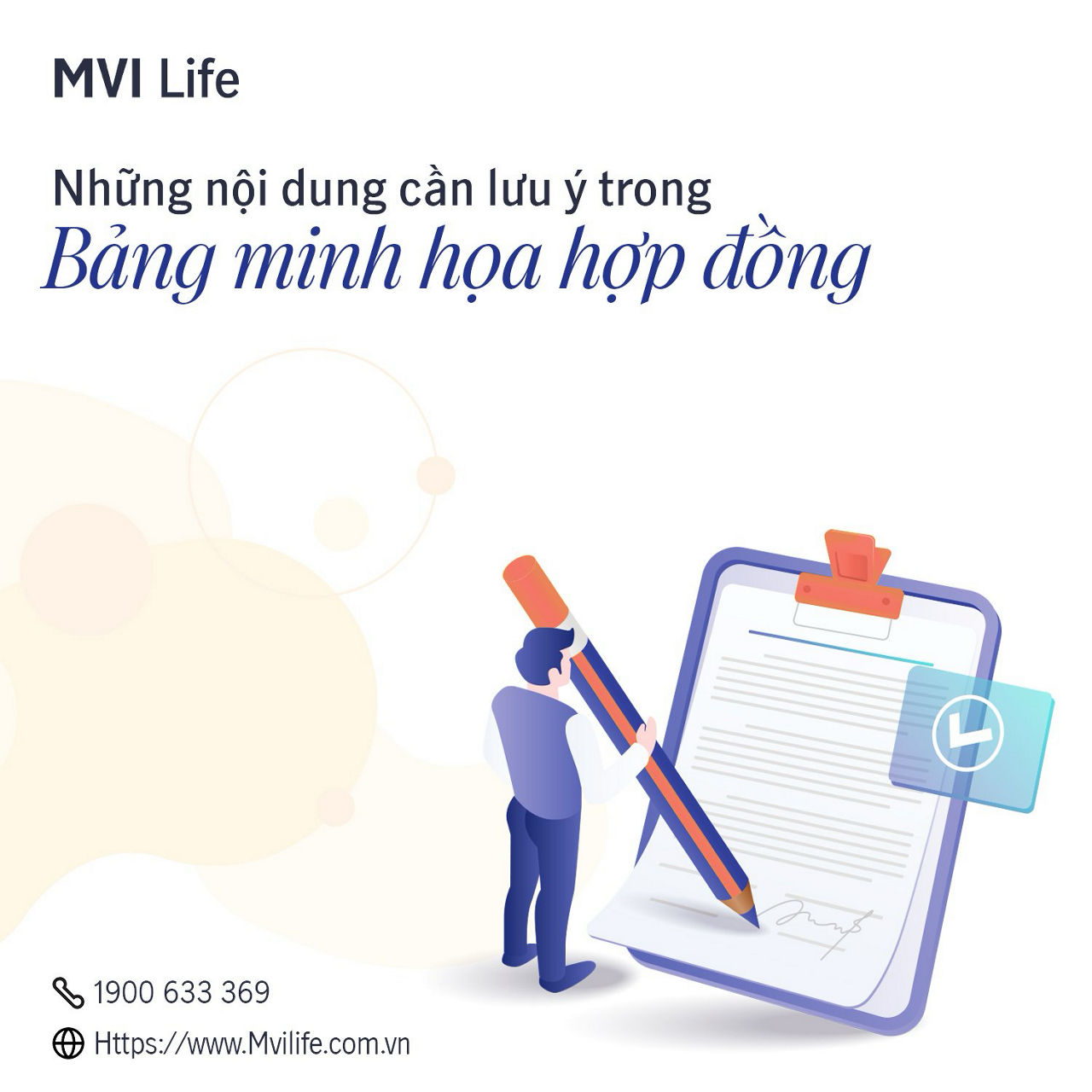 Nội dung cần lưu ý trong Bảng minh họa hợp đồng